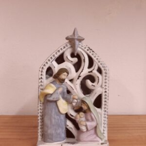 Nativity Scene with Lights